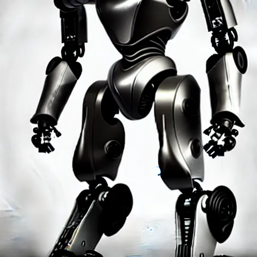 Image similar to a robotic armor, we can see its wore by someone else, photorealistic 3 d octane render, unreal engine
