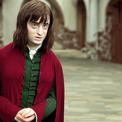 Image similar to daniel radcliffe as snape