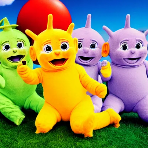 Image similar to Sea Monkeys Teletubbies