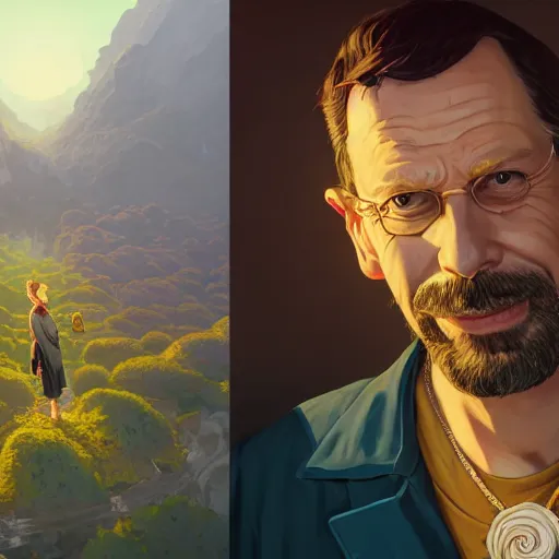 Prompt: highly detailed portrait reverend joy from the simpsons, in gta v, stephen bliss, unreal engine, fantasy art by greg rutkowski, loish, rhads, ferdinand knab, makoto shinkai and lois van baarle, ilya kuvshinov, rossdraws, tom bagshaw, global illumination, radiant light, detailed and intricate environment