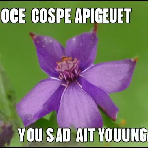 Image similar to scope a purple blunder and admit that you were young