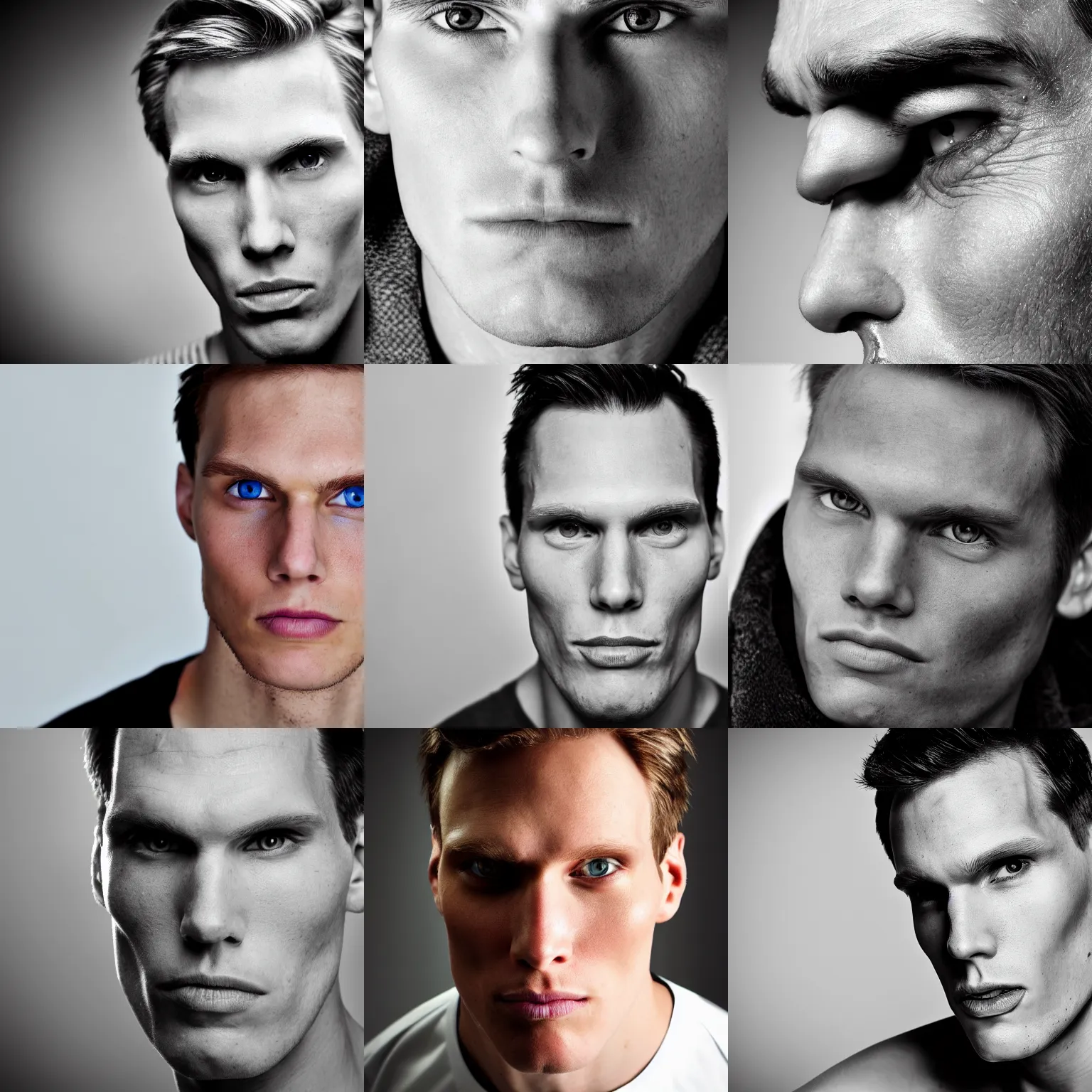 Prompt: jerma 9 8 5, professional photography, headshot, close up, realistic