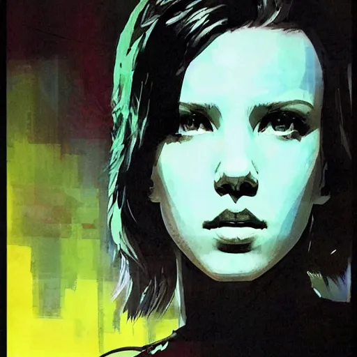 Image similar to Millie Bobby Brown by Yoji Shinkawa