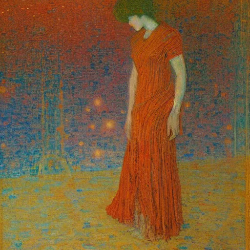 Prompt: Liminal space in outer space by Frederick Carl Frieseke