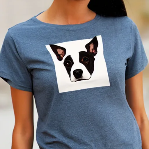 Image similar to graphic t - shirt dog