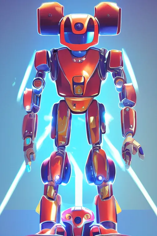 Image similar to metabots medabots medarotto medarot robot minimalist comics helmet mask neon cybereye, behance hd by jesper ejsing, by rhads, makoto shinkai and lois van baarle, ilya kuvshinov, rossdraws global illumination ray tracing hdr radiating a glowing aura