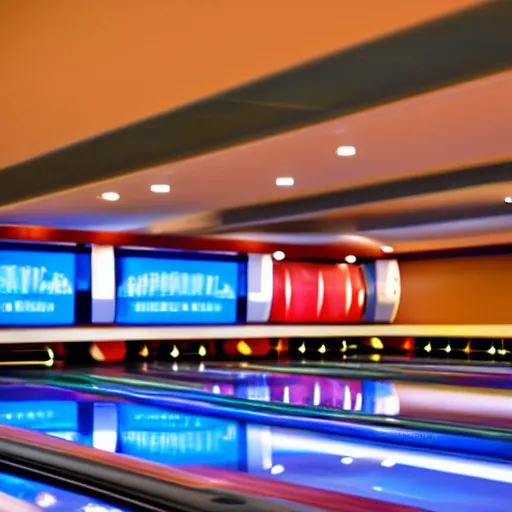 Image similar to bowling alley screen