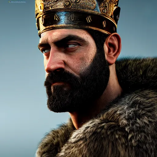 King Leonidas Portrait, Octane render, 8k, cinematic, | Stable ...