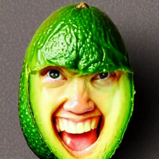 Prompt: photo of john cena as an avocado