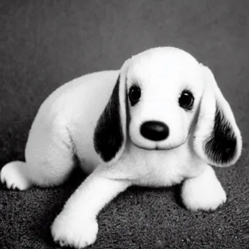 Prompt: a pulitzer prize winning photograph of baby snoopy