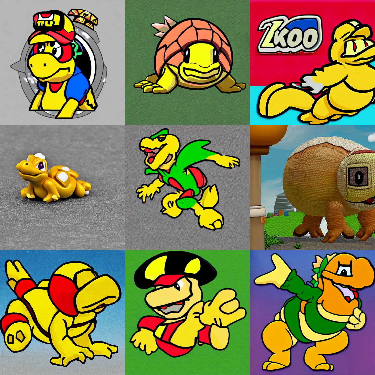 Prompt: Koopa troopa