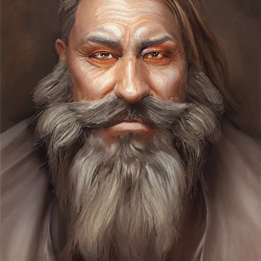 Image similar to a man with a beard, drawn by Tony sart