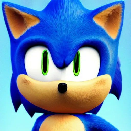 Image similar to sonic the hegedoge, sonic doge