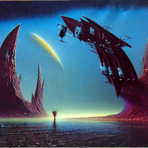 Image similar to chased to dream of by bruce pennington