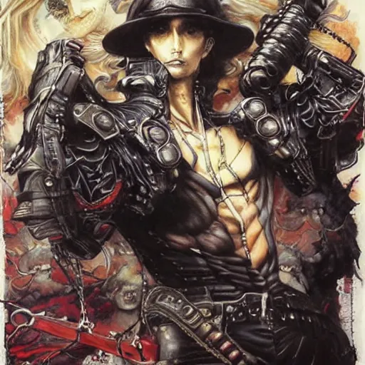 Image similar to a portrait of a character, by Ayami Kojima