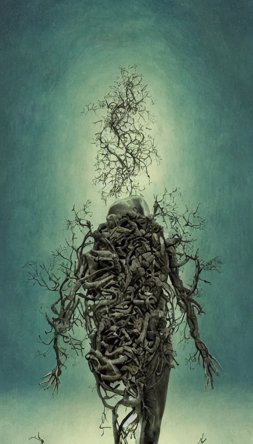 Image similar to The end of an organism, by André François