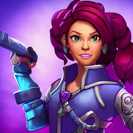 Prompt: maeve from paladins