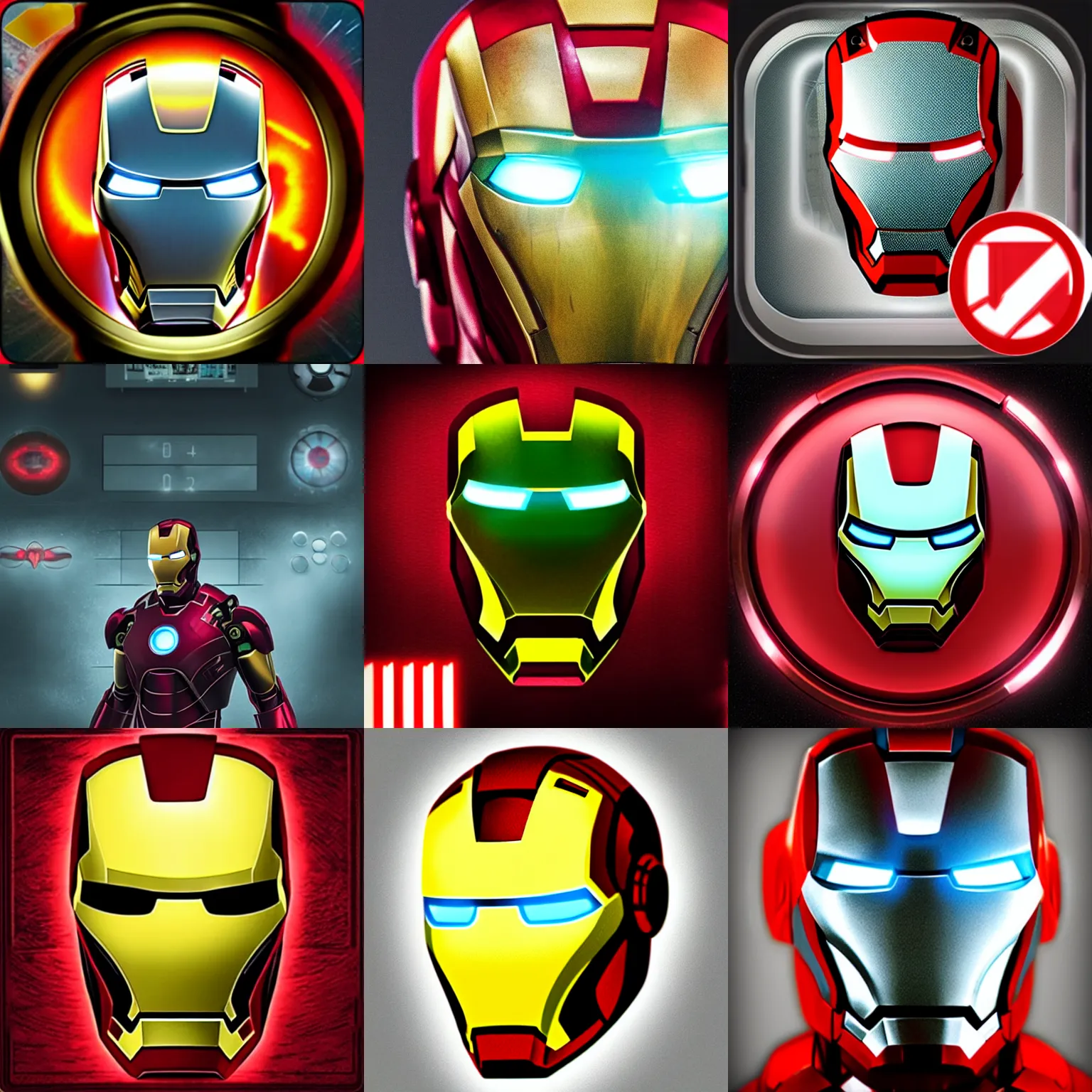 Ironman Paper Face Masks - 10PC - India's Premium Party Store