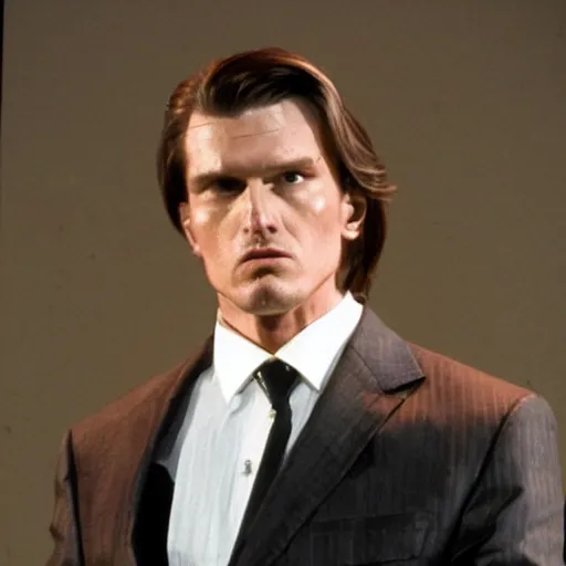 Image similar to Viktor Yushchenko as the American Psycho