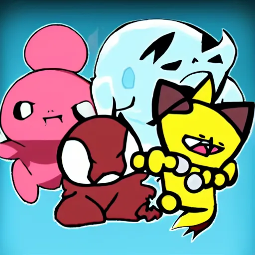 Image similar to binding of isaac pokemno game icon