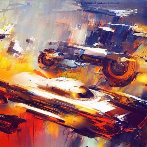 Image similar to minimalist dimensions shift warp concept art oil painting by john berkey , loosely detailed, brush hard
