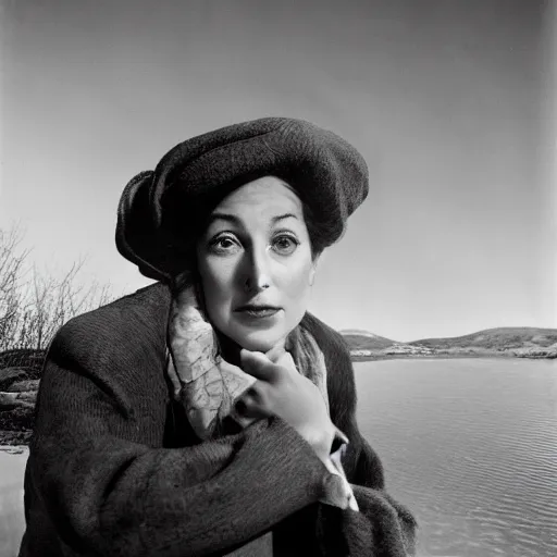 Prompt: a portrait of a character in a scenic environment by Yousuf Karsh