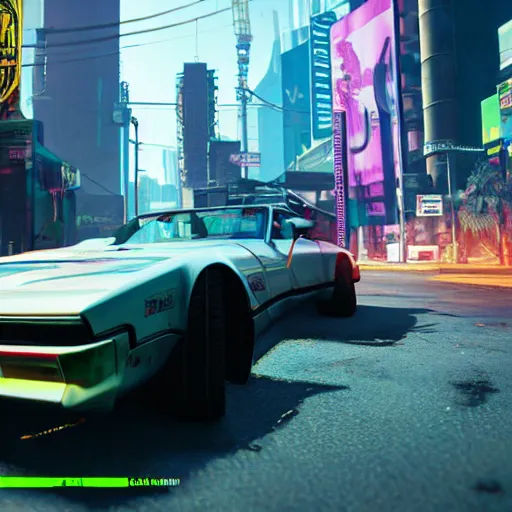 Image similar to grand theft auto v artwork of cyberpunk 2 0 7 7