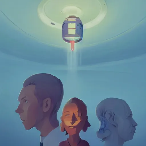 Image similar to face icon stylized minimalist close encounters of the third kind, loftis, cory behance hd by jesper ejsing, by rhads, makoto shinkai and lois van baarle, ilya kuvshinov, rossdraws global illumination