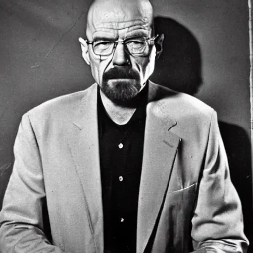 Prompt: walter white in the 1 9 5 0 s