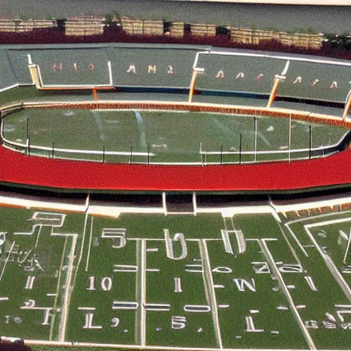 Image similar to jack murphy stadium circa 1 9 9 8 high detail