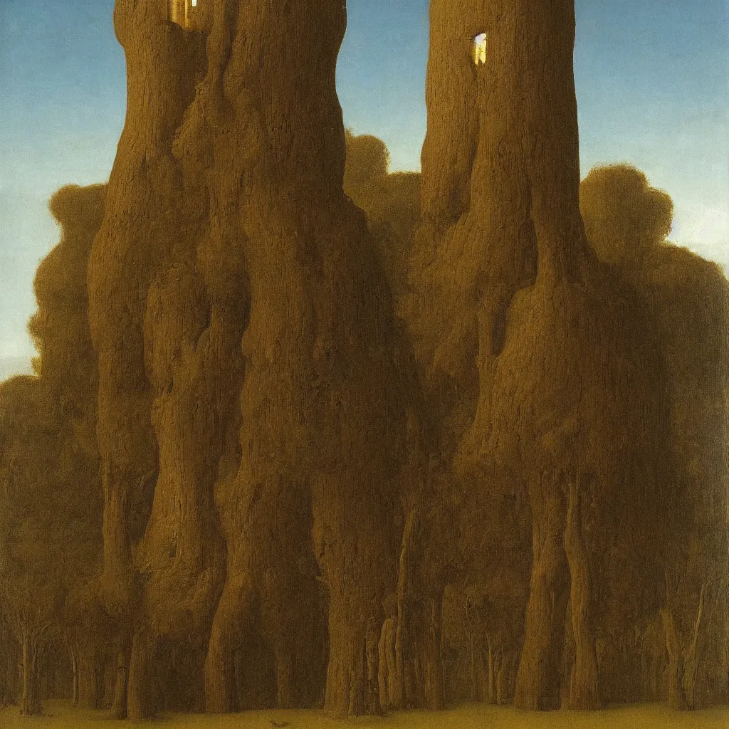 Prompt: a single colorful!! simple! fungus tower clear empty sky, a high contrast!! ultradetailed photorealistic painting by franz sedlacek, jan van eyck, hard lighting, masterpiece, png