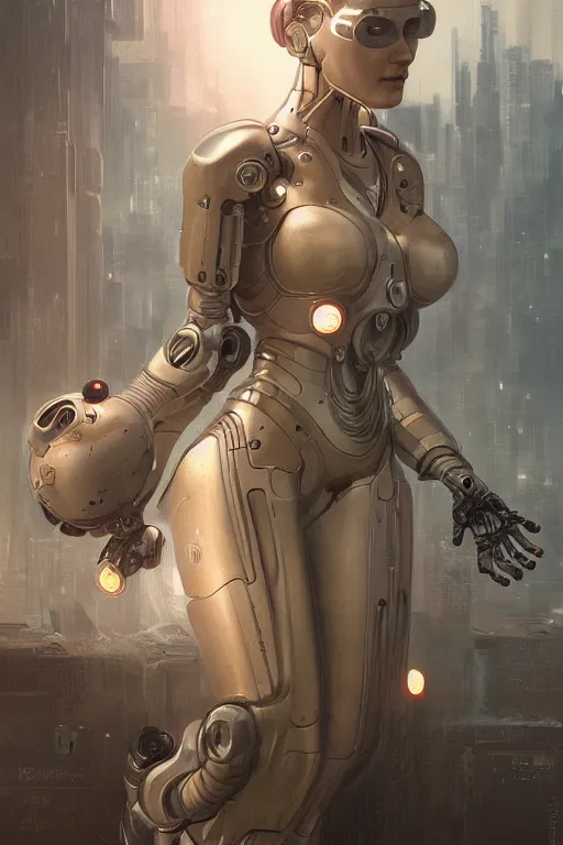 Image similar to Ultra realistic illustration, robot woman carrying baby with eyes closed, cyberpunk, sci-fi, fantasy, intricate, elegant, highly detailed, digital painting, artstation, concept art, smooth, sharp focus, illustration, art by artgerm and greg rutkowski and alphonse mucha