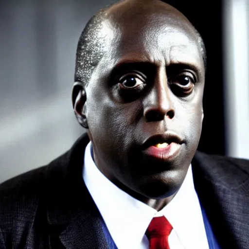 Prompt: bill duke as doctor who,