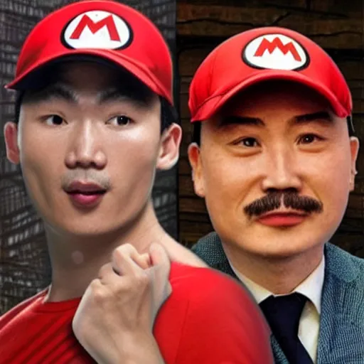 Prompt: Chinese Mario