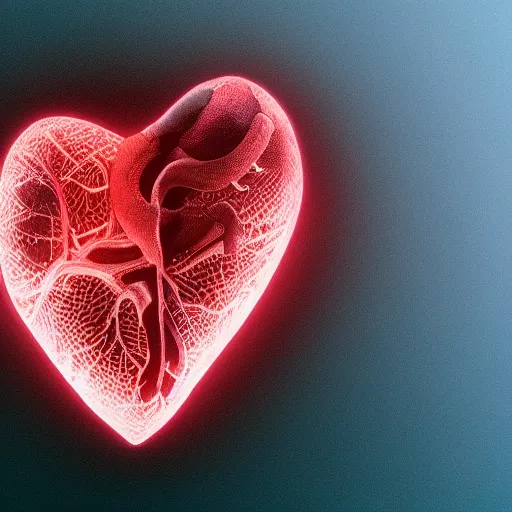 Prompt: Photograph of a beating human heart, 4k