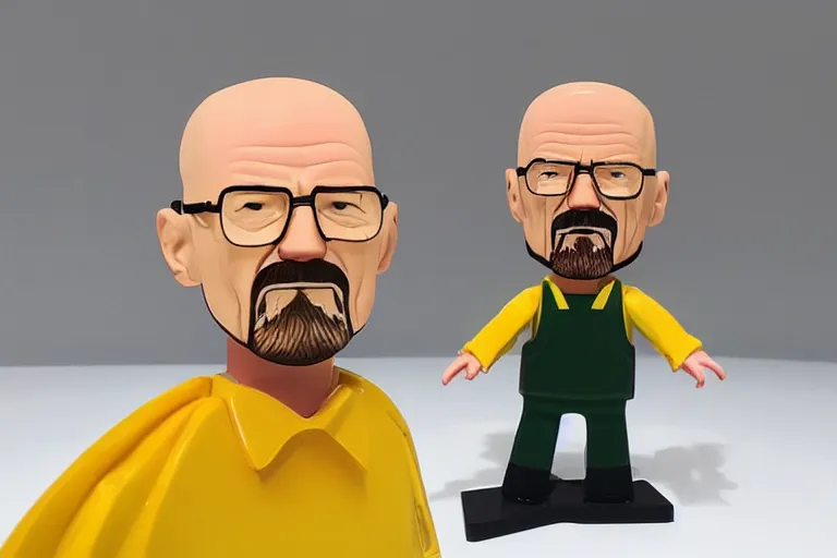 Image similar to walter white as a mcdonald meal toy