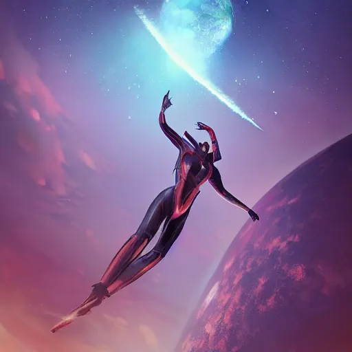 Image similar to meteor heading towards earth, stylized, artgerm, artstation, hd, cgsociety, cgi, realistic, dramatic, cinematic, artistic, trending, detailed