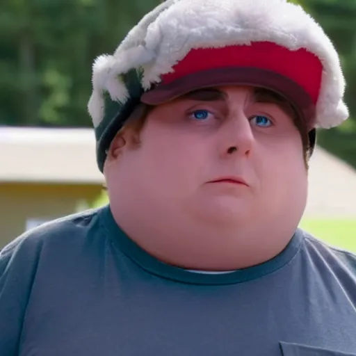 Image similar to eric cartman in the series trailer park boys, live action, 4k, high detail, high-resolution photograph, professional photography, ultra-detail