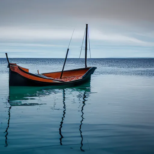Prompt: a large billiards table in a small dingy floating on the ocean. extremely high detail. the sloop is on the ocean. the weather is bad and cloudy. professional lighting. 8 k