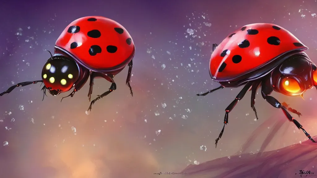 Image similar to ladybug, fantasy artwork, award winning, very very very very very very very beautiful, artstation