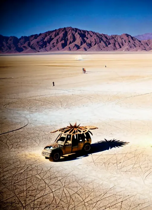 Image similar to burning man desert