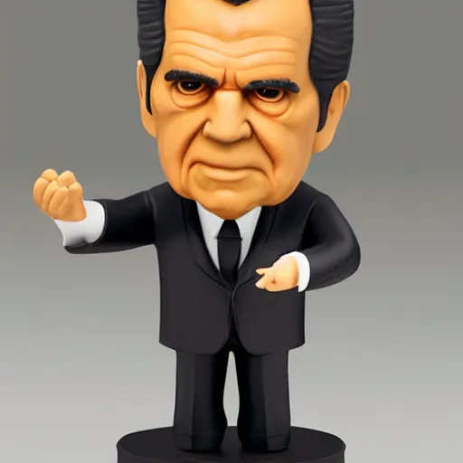 Prompt: richard nixon amiibo