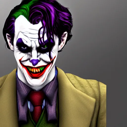 Image similar to jerma as the joker in the dark knight