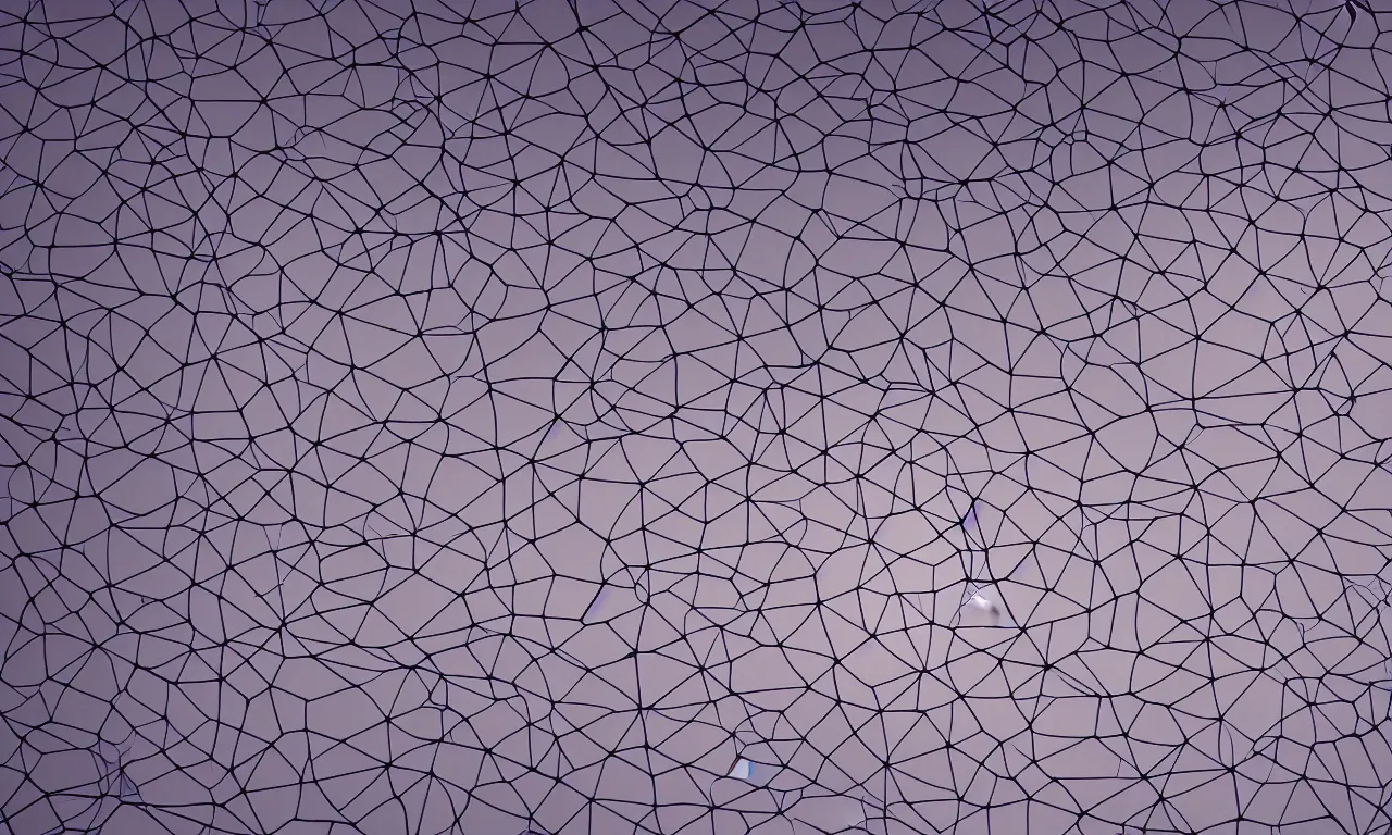 Image similar to reflexion cyberpunk voronoi depth fog wires connexion