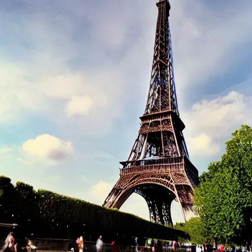 Image similar to big ben shaped eiffel tower, photo