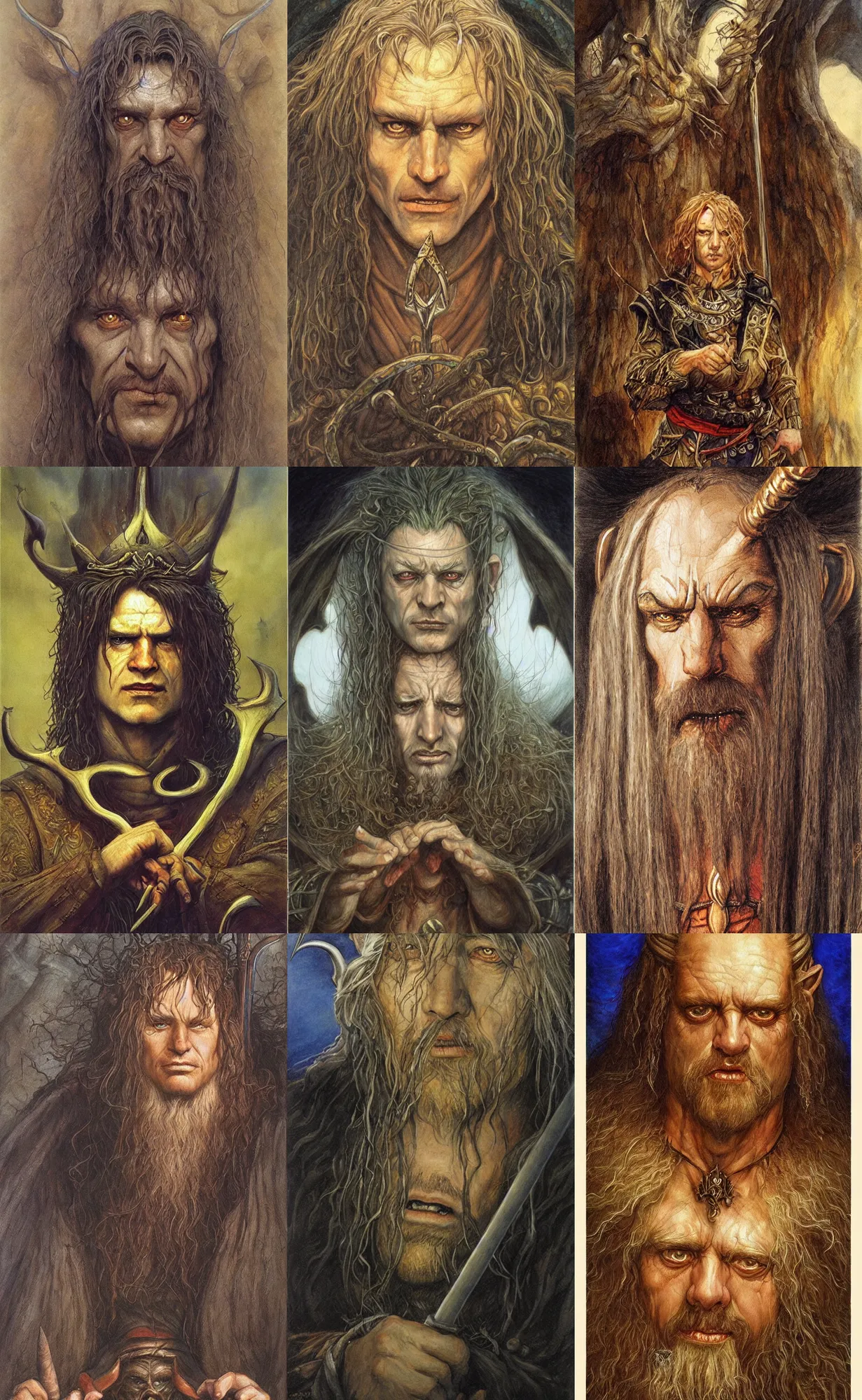 Lord of the Rings, in the style of John Howe : r/midjourney