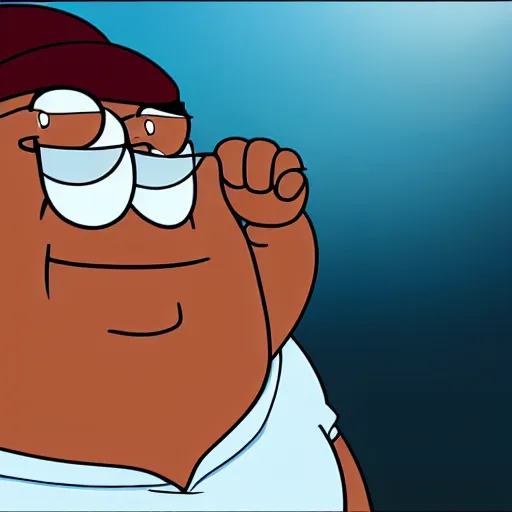 Prompt: photorealistic Peter Griffin