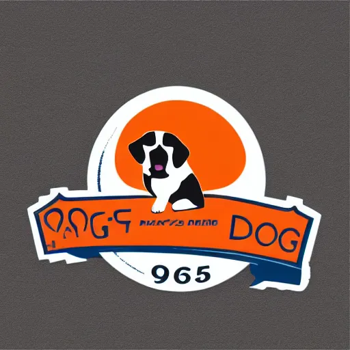 Image similar to Logo for a dog themed 1950s car company