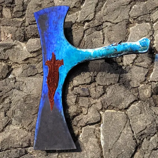 Image similar to an axe elemental