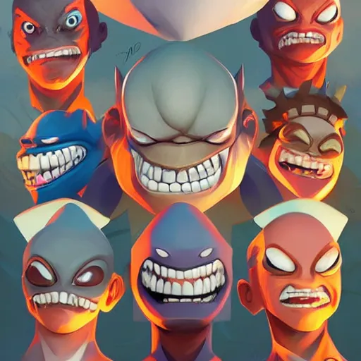 Image similar to face icon stylized minimalist street sharks, loftis, cory behance hd by jesper ejsing, by rhads, makoto shinkai and lois van baarle, ilya kuvshinov, rossdraws global illumination